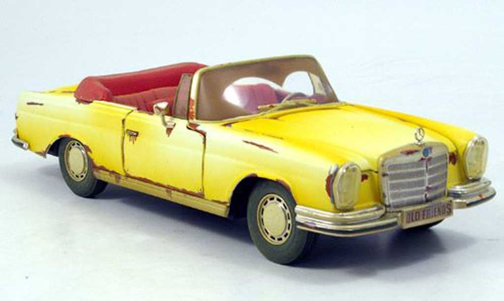 Mercedes 280 1967 1/18 Maisto 1967 se cabriolet (w 108) scheunenfund diecast model cars