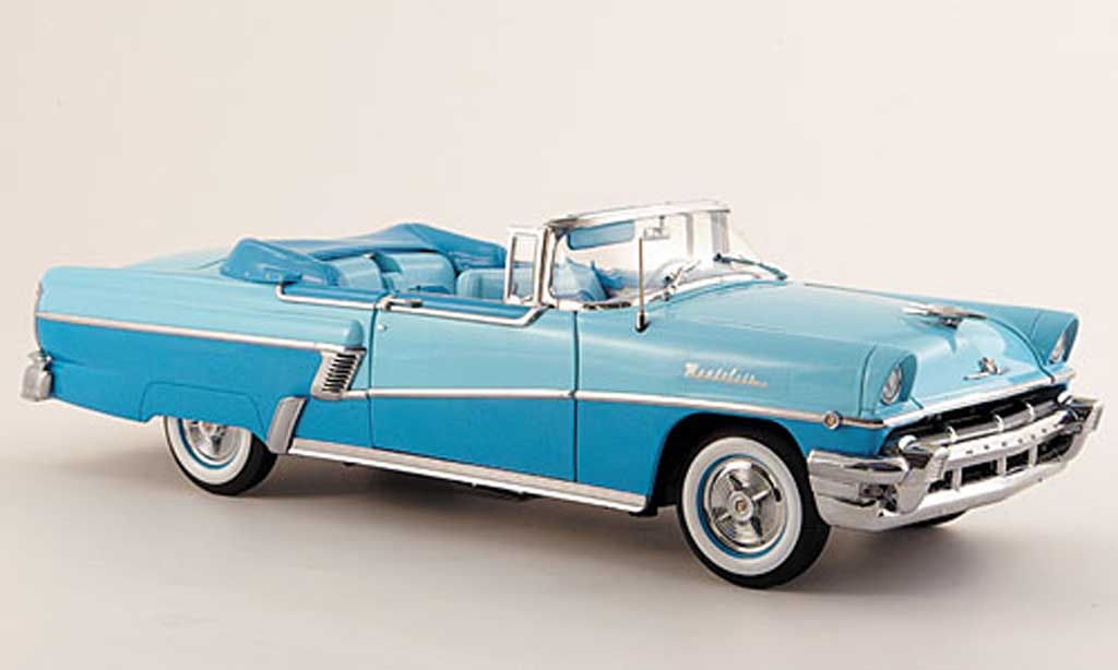 Mercury Montclair 1/18 Sun Star convertible blue turkis 1956 diecast model cars