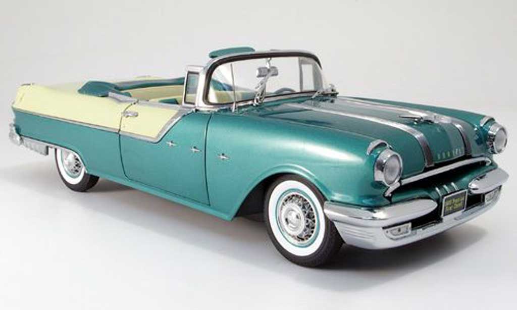 Pontiac Star Chief 1/18 Sun Star grun white 1955 diecast model cars