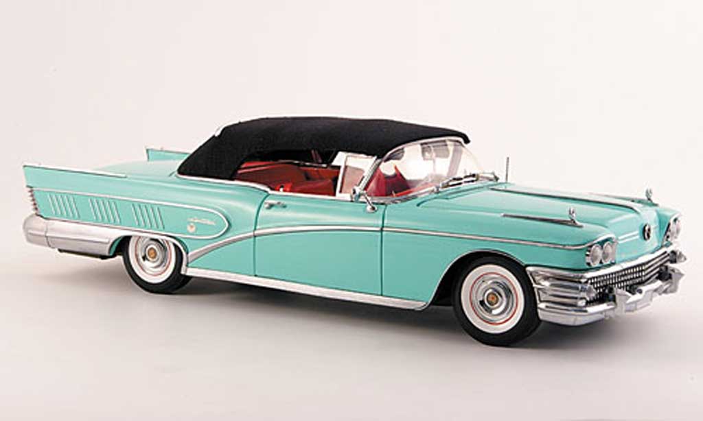 Buick Limited 1/18 Sun Star grun 1958 diecast model cars