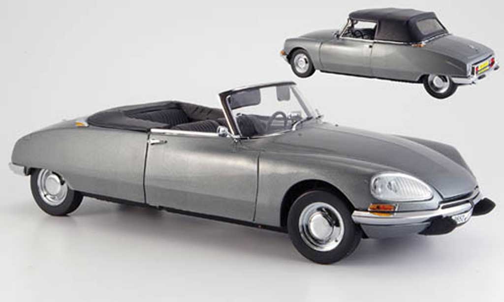 Citroen DS 21 1/18 Sun Star 21 cabriolet grey 1962 diecast model cars