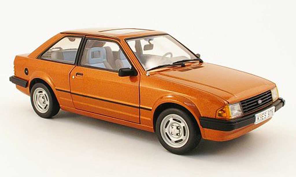 Ford Escort MK3 1/18 Sun Star MK3 gl bronze 1981 diecast model cars