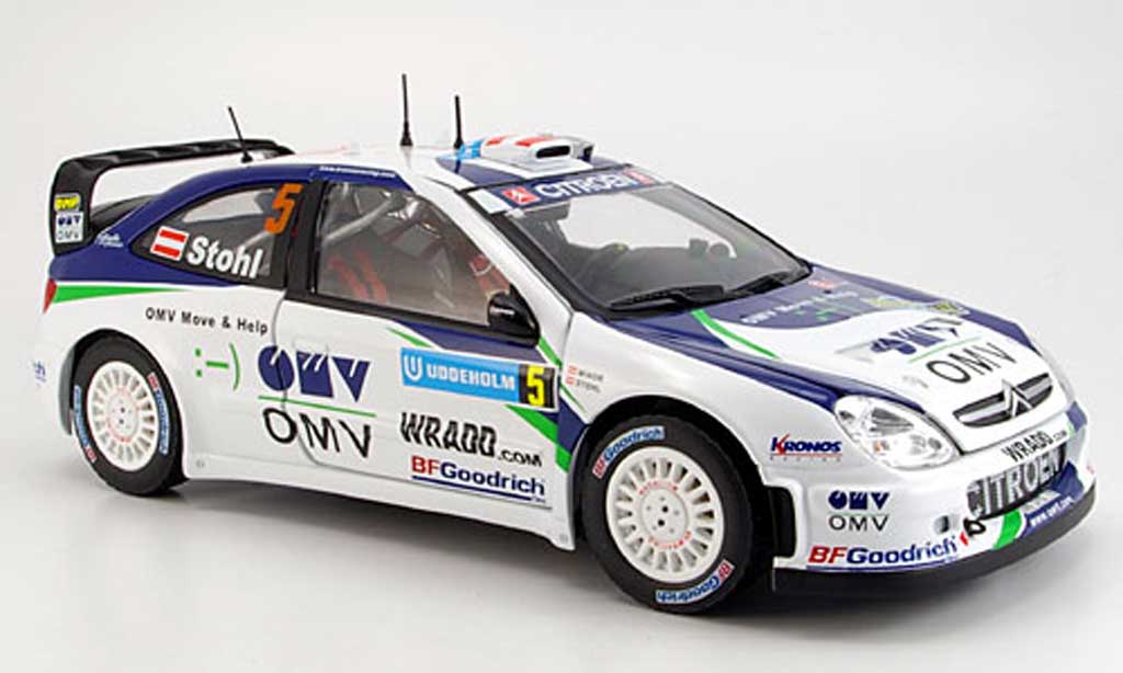 Citroen Xsara WRC 2007 1/18 Sun Star WRC 2007 no. 5 rallye suisse diecast model cars