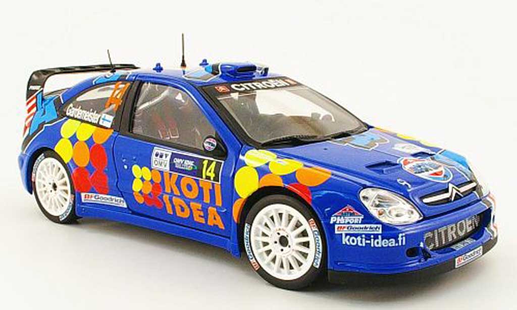Citroen Xsara WRC 2006 1/18 Sun Star WRC 2006 no.14 astra racing rallye allemagne diecast model cars