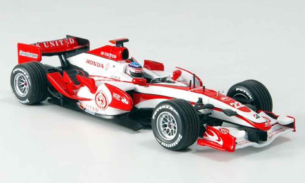 Honda F1 1/43 Minichamps Super Aguri SA07 T. Sato Zweite Saisonhalfte 2007 diecast model cars
