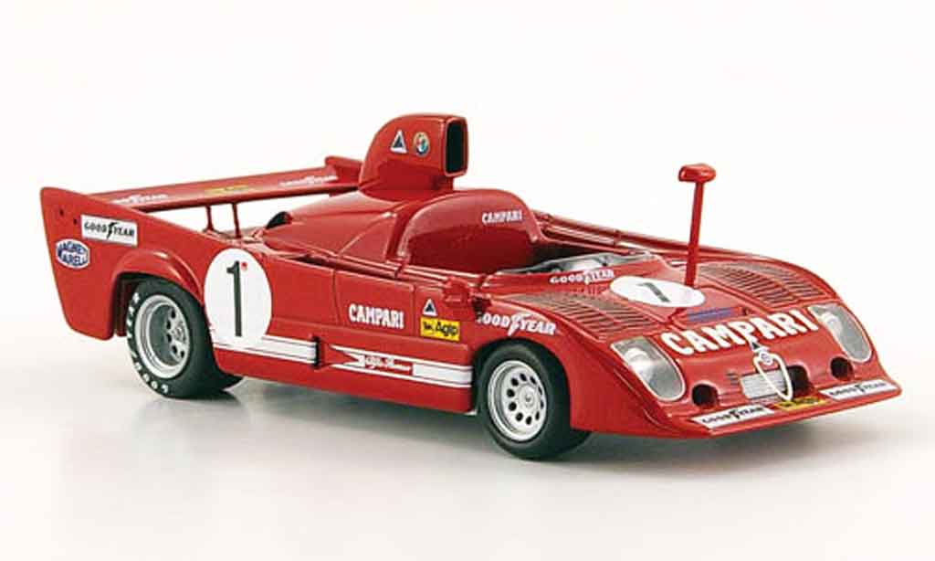 Alfa Romeo 33.3 1975 1/43 Minichamps 1975 tt 12 no.1 team wkrt sieger coppa florio diecast model cars