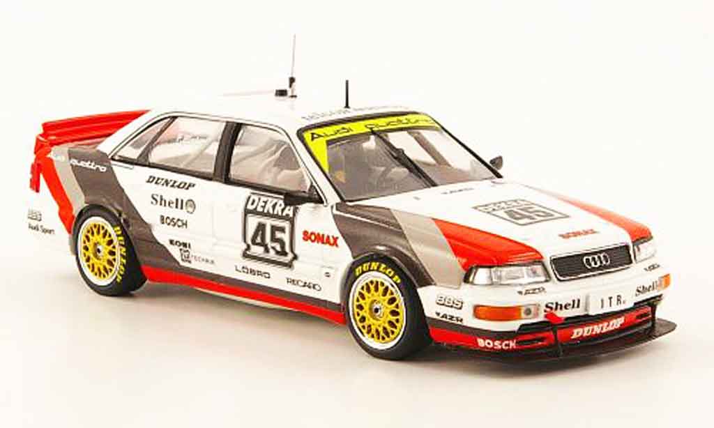 Audi V8 Quattro 1/43 Minichamps Quattro No.45 F.Biela Team AZR DTM 1991 diecast model cars