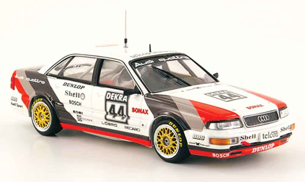 Audi V8 Quattro 1/43 Minichamps Quattro No.44 Team SMS DTM Gesamtsieger 1990 diecast model cars
