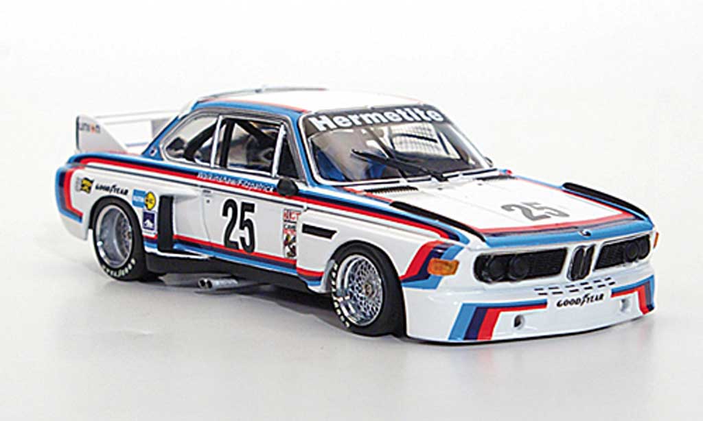 Bmw 3.5 CSL 1/43 Minichamps CSL IMSA No.25 Walkinshaw/Fitzpatrick 24H Daytona 1976 diecast model cars