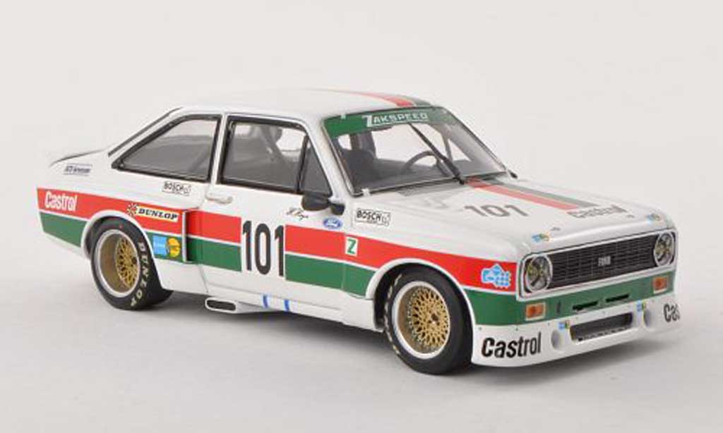Ford Escort RS 1800 1/43 Minichamps RS 1800 MkII No.101 Castrol DRM Hockenheim 1975 H.Heyer diecast model cars