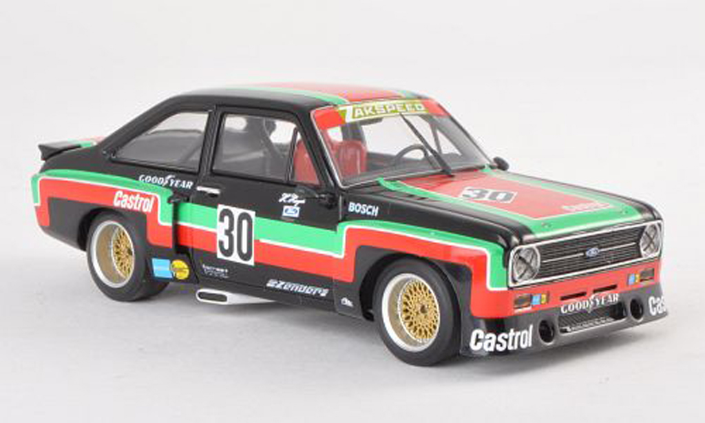 Ford Escort RS 1800 1/43 Minichamps RS 1800 MKII No.30 Castrol DRM Mainz-Finthen 1976 H.Heyer diecast model cars