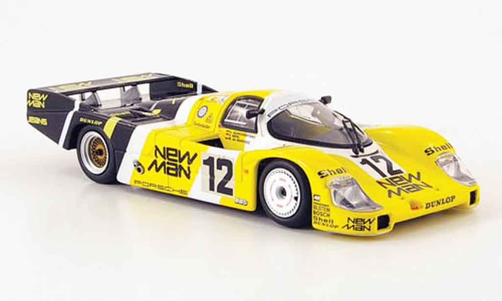 Porsche 956 1983 1/43 Minichamps 1983 L No.12 New Man Joest Racing 24H Le Mans diecast model cars