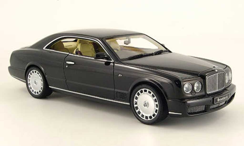Bentley Brooklands 1/18 Minichamps black 2007 diecast model cars