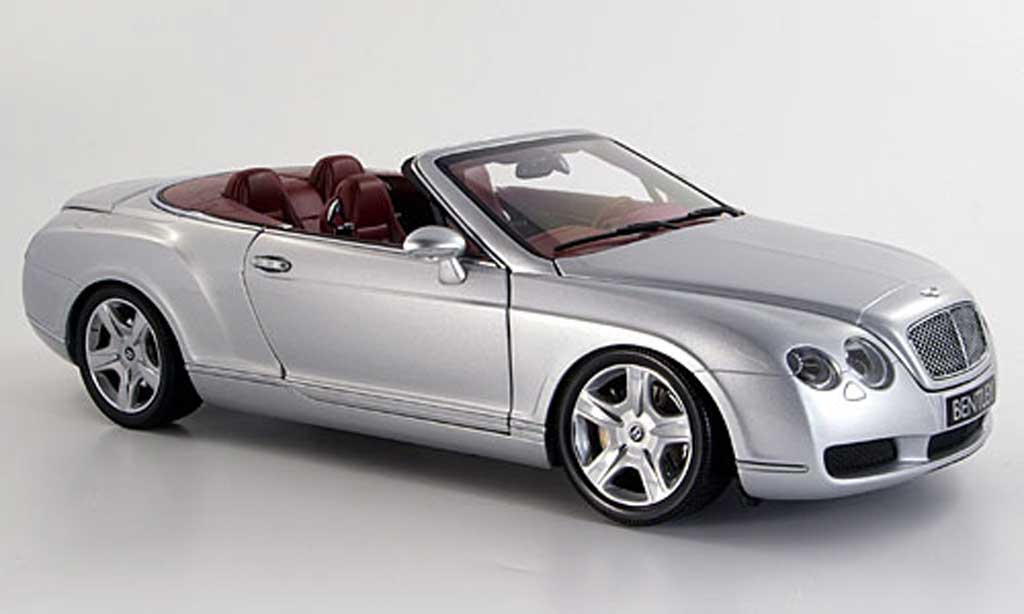 Bentley Continental GTC 1/18 Minichamps GTC grey 2006 diecast model cars
