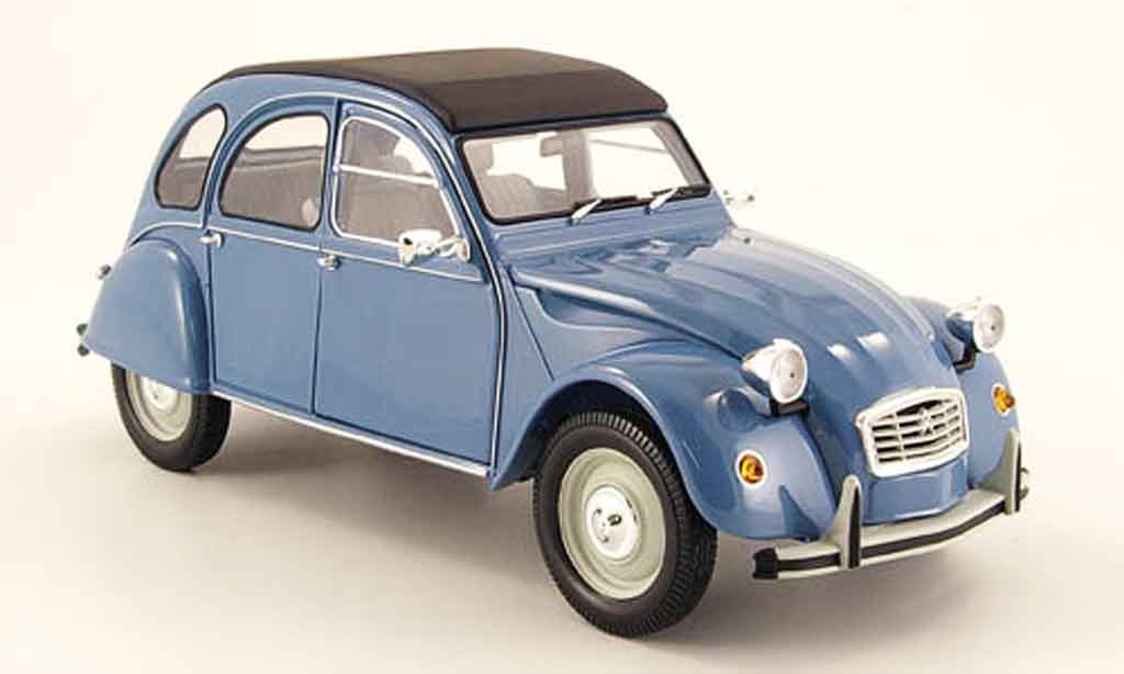 Citroen 2CV 1/18 Minichamps blue 1983 diecast model cars