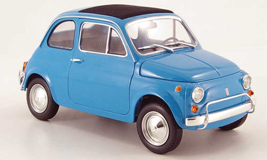 Fiat 500 L 1/18 Minichamps L blue 1968 diecast model cars