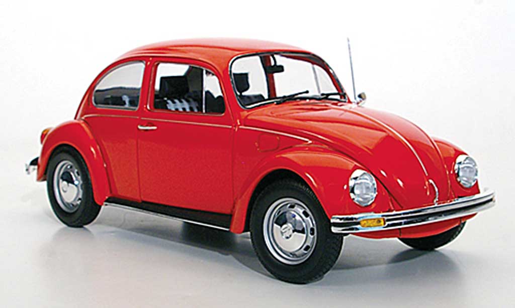 Volkswagen Kafer 1/18 Minichamps 1200 red 1983 diecast model cars