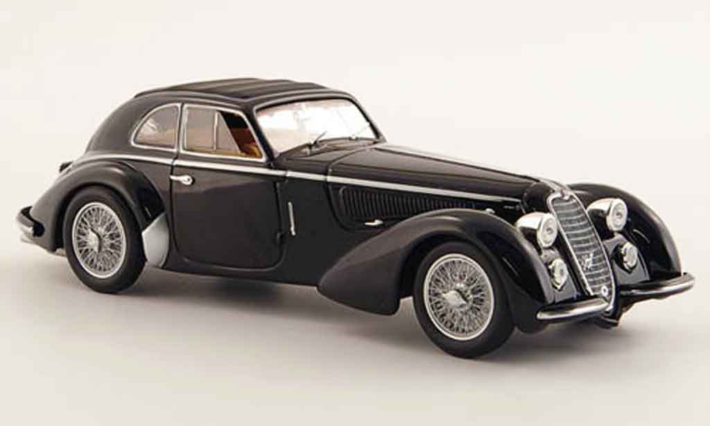 Alfa Romeo 8C 2900 1/43 Minichamps 2900 b lungo black 1938 diecast model cars