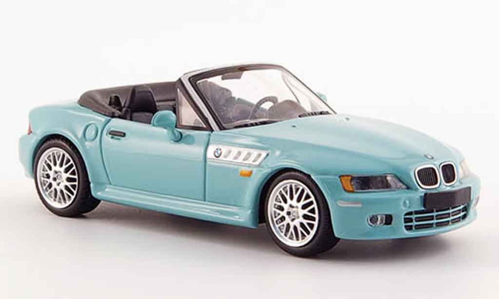 Bmw Z3 Roadster 1/43 Minichamps Roadster turkis 1999 diecast model cars
