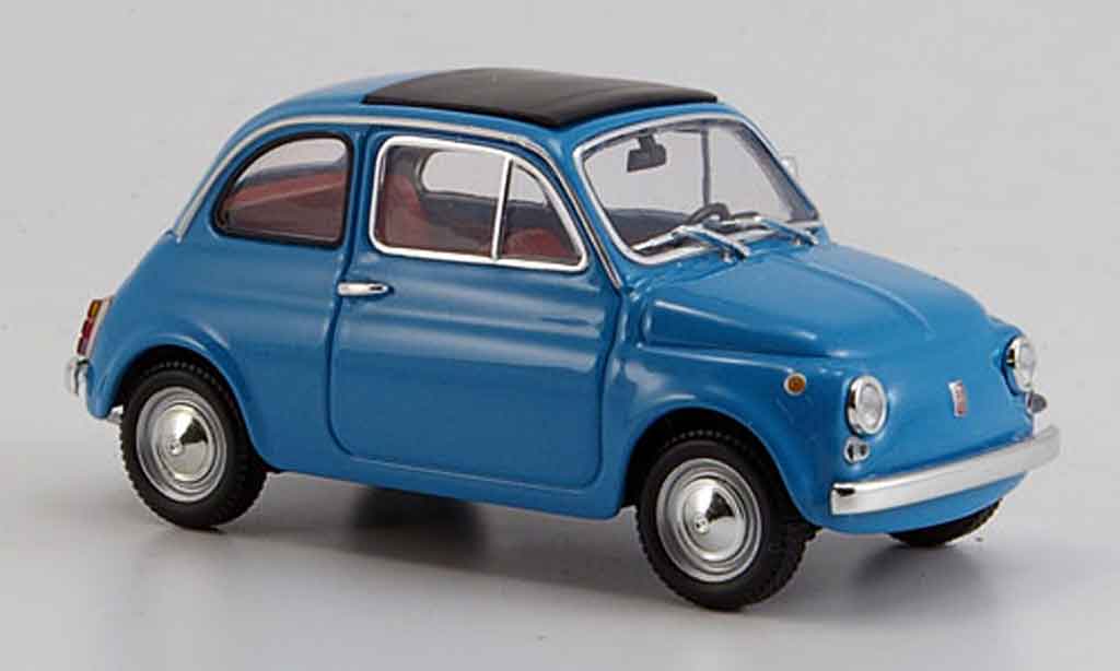 Fiat 500 1/43 Minichamps blue 1965 diecast model cars