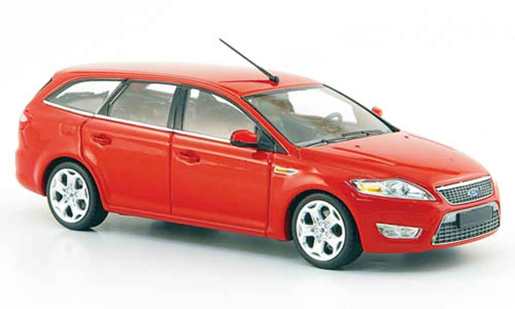 Ford Mondeo 1/43 Minichamps Turnier red 2007 diecast model cars