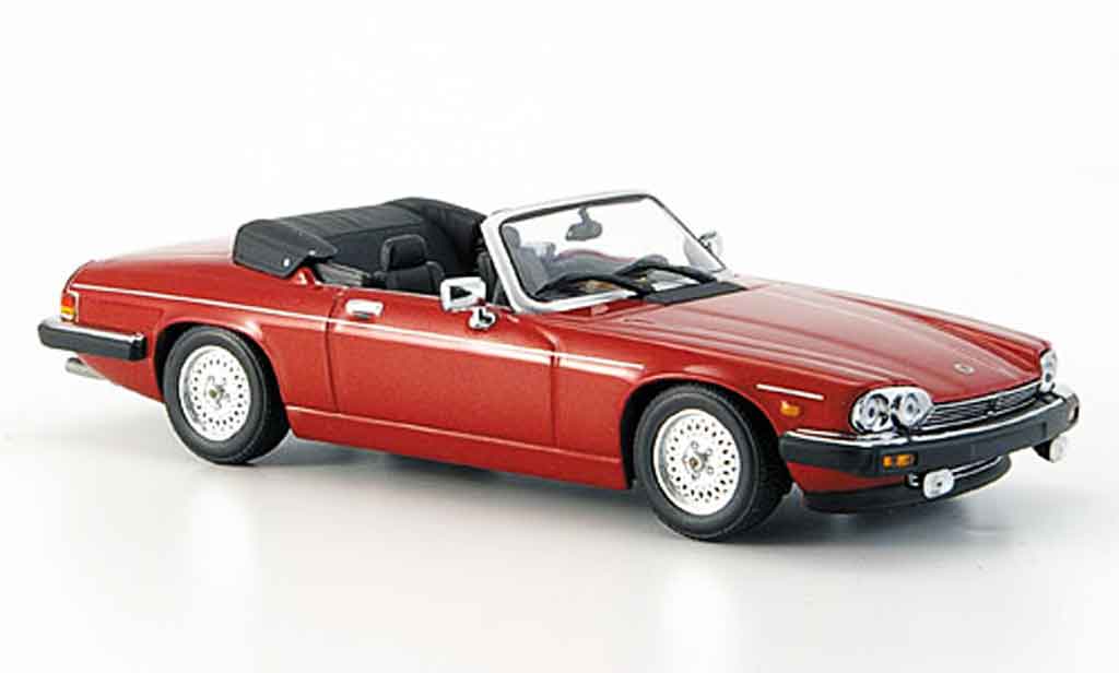 Jaguar XJS 1980 1/43 Minichamps 1980 cabriolet red geoffnetes verdeck diecast model cars