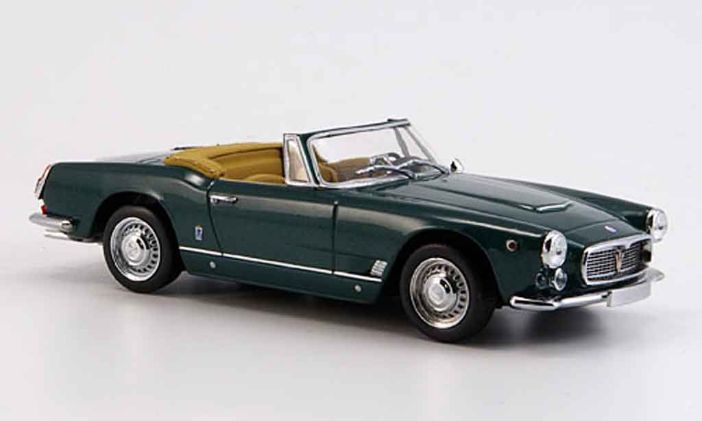 Maserati 3500 GT 1/43 Minichamps cabriolet grun geoffnetes verdeck 1961 diecast model cars