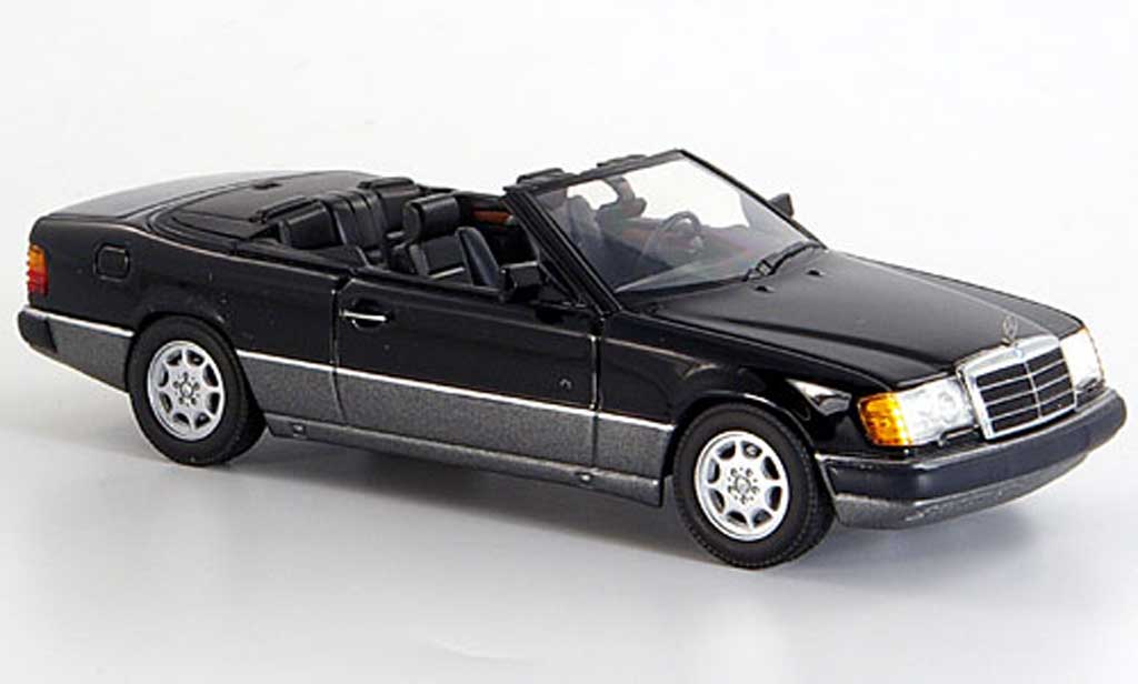 Mercedes 300 CE 1/43 Minichamps CE 24 Convertible black geoffnetes Verdeck 1990 diecast model cars