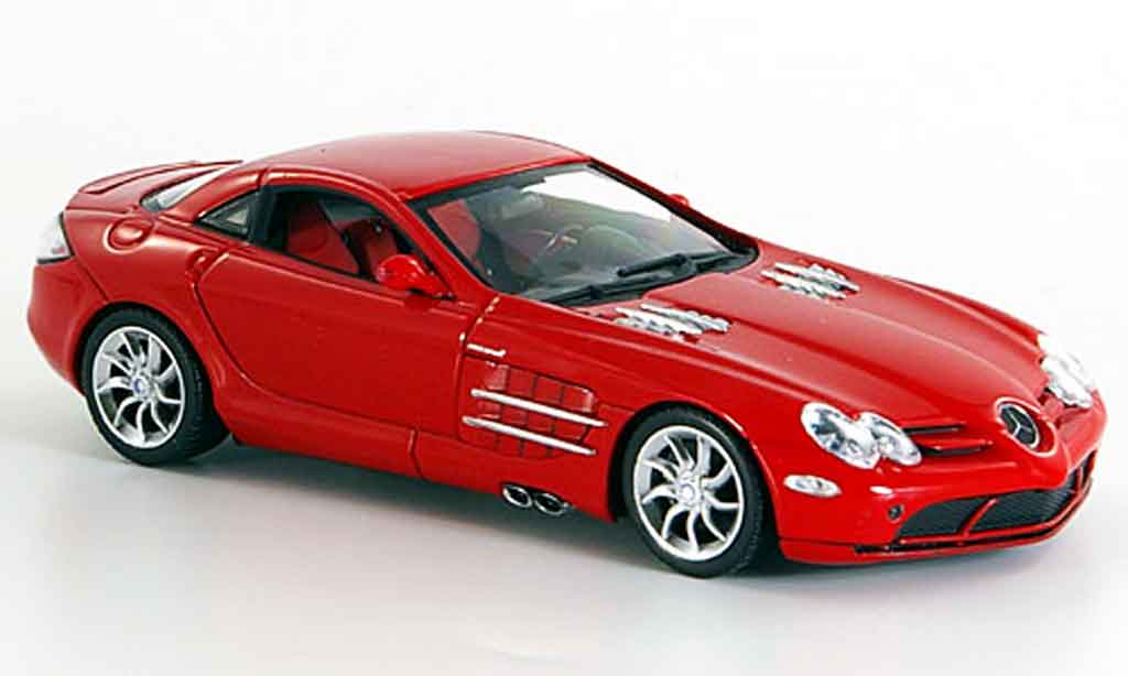 Mercedes SLR 1/43 Minichamps McLaren red 2003 diecast model cars