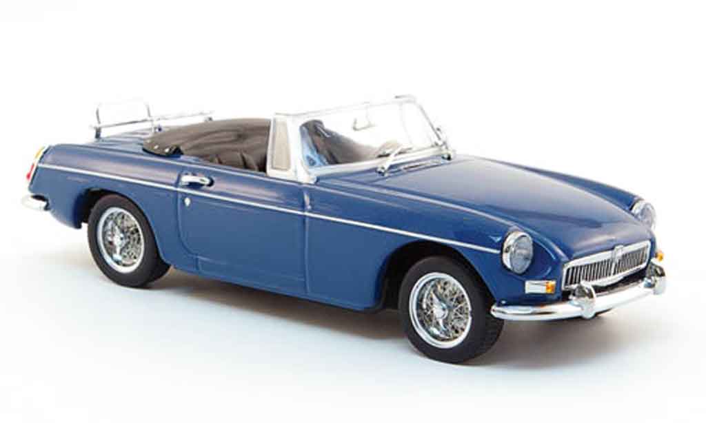 MG B 1/43 Minichamps Roadster blue 1968 diecast model cars