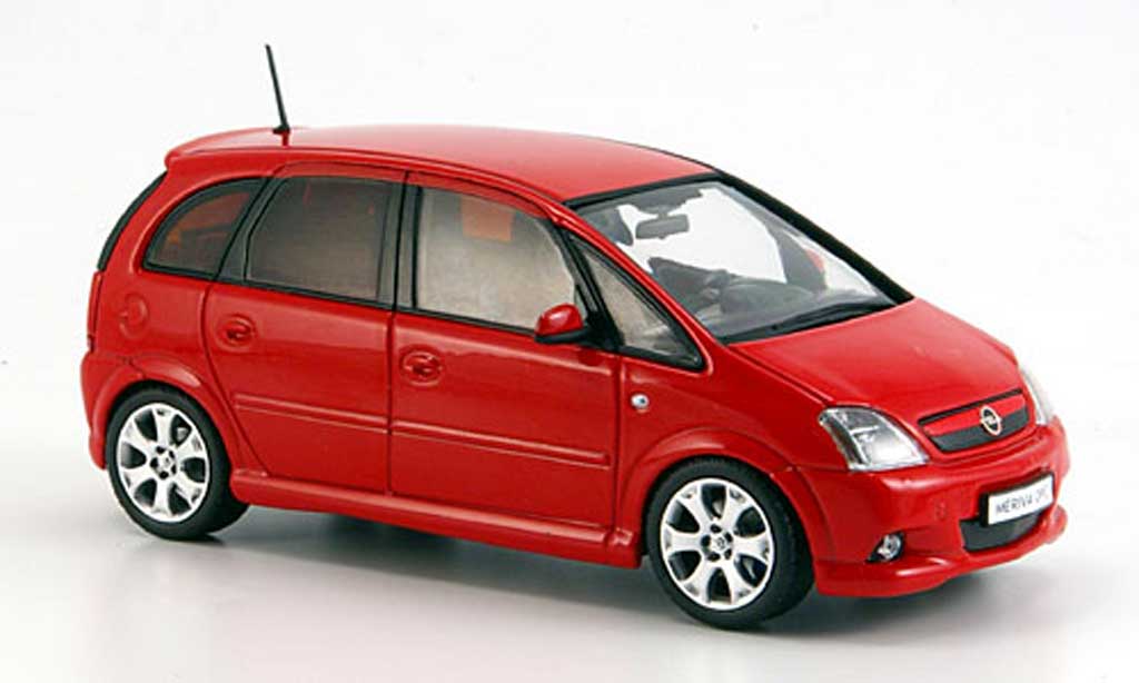 Opel Meriva 1/43 Minichamps OPC red 2006 diecast model cars