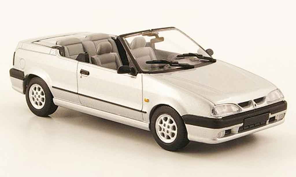 Renault 19 1/43 Minichamps cabriolet grey metallisee 92 diecast model cars