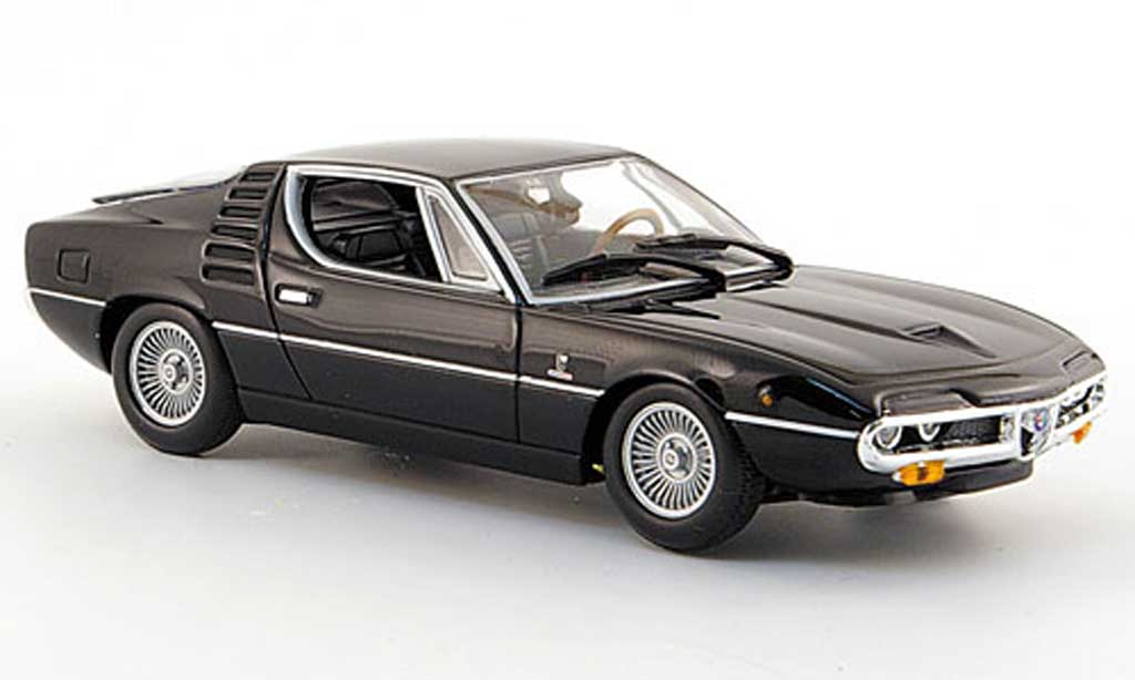 Alfa Romeo Montreal 1/43 Minichamps black 1972 diecast model cars