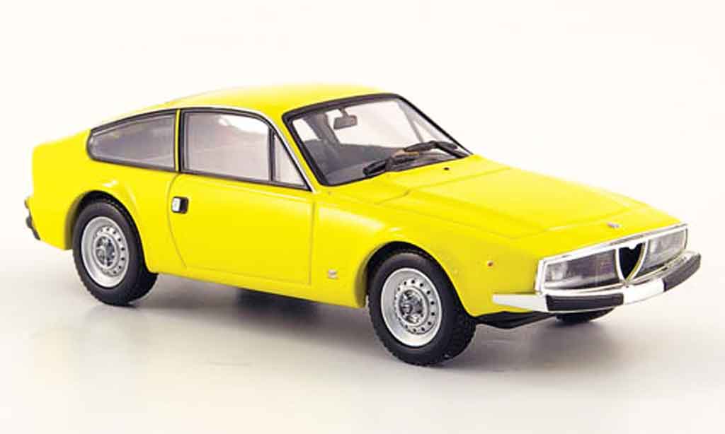 Alfa Romeo Junior Z 1/43 Minichamps 1600 yellow 1972 diecast model cars