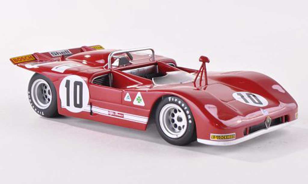 Alfa Romeo T33 1/43 Minichamps /3 No.10 ADAC 1000 Km Nurburgring 1971 Stommelen/Galli diecast model cars