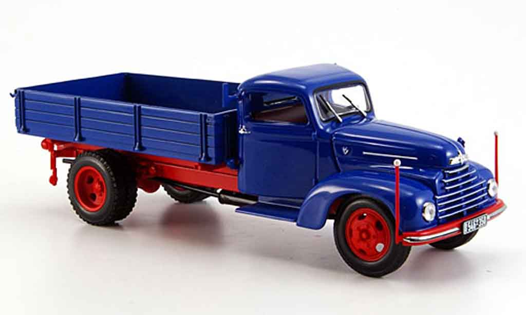 Ford FK 3500 1/43 Minichamps 3500 Kipper blue red 1951 diecast model cars