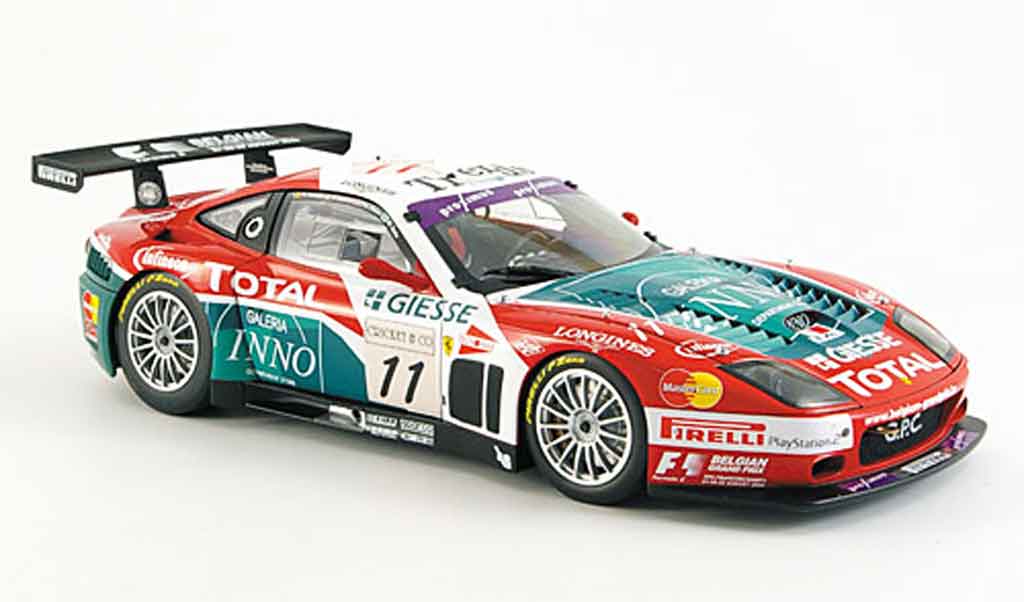 Ferrari 575 GTC 1/18 Kyosho GTC no.11 team gpc spa 2004 diecast model cars