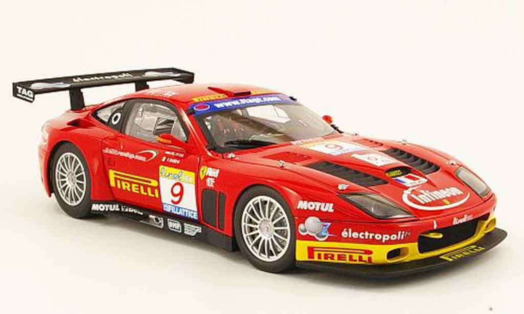Ferrari 575 GTC 1/18 Kyosho GTC no.9 team jmb estoril 2003 diecast model cars