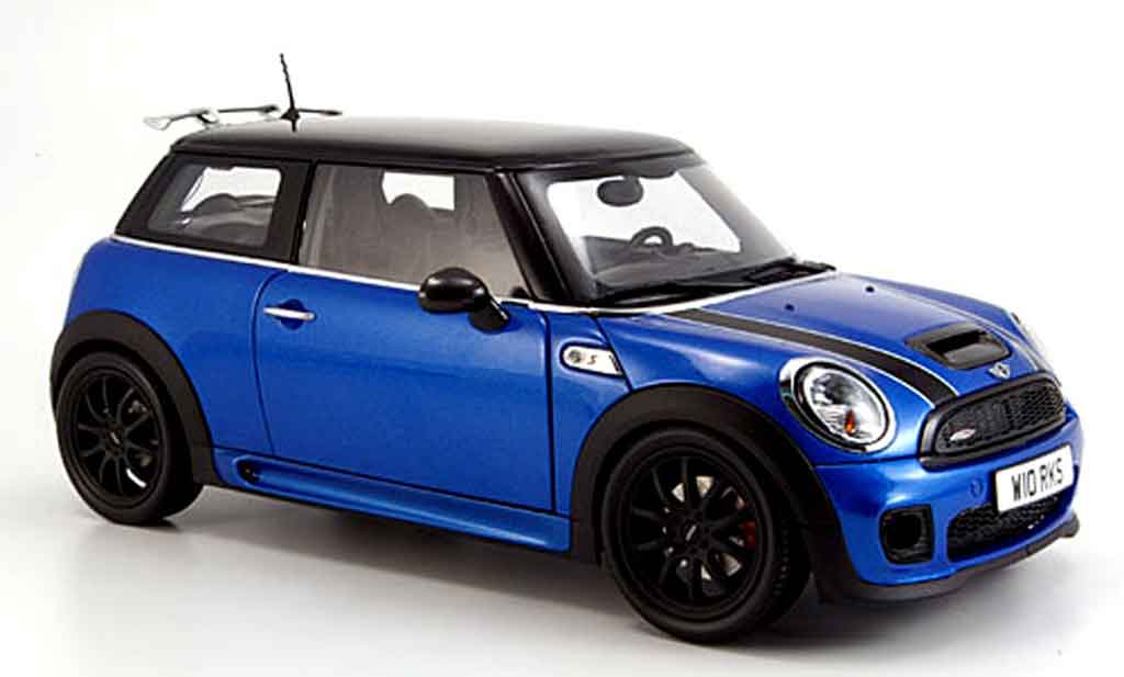 Mini Cooper JCW 1/18 Kyosho JCW r56 blue diecast model cars