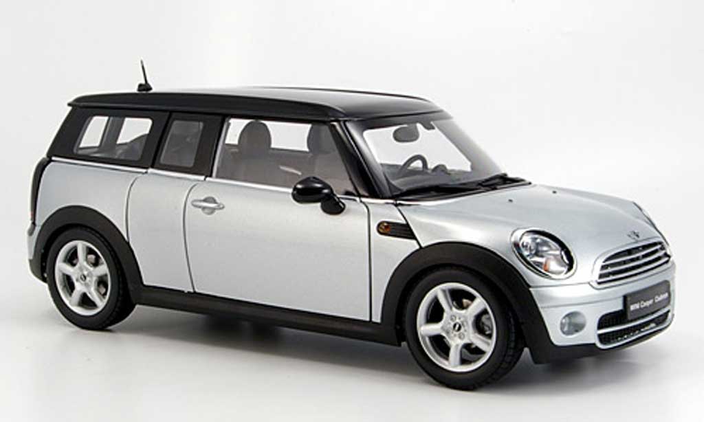 Mini Clubman 1/18 Kyosho r55 grey clair diecast model cars