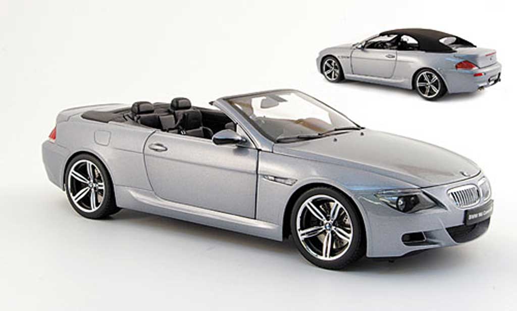 Bmw M6 E64 1/18 Kyosho E64 grey 2005 diecast model cars