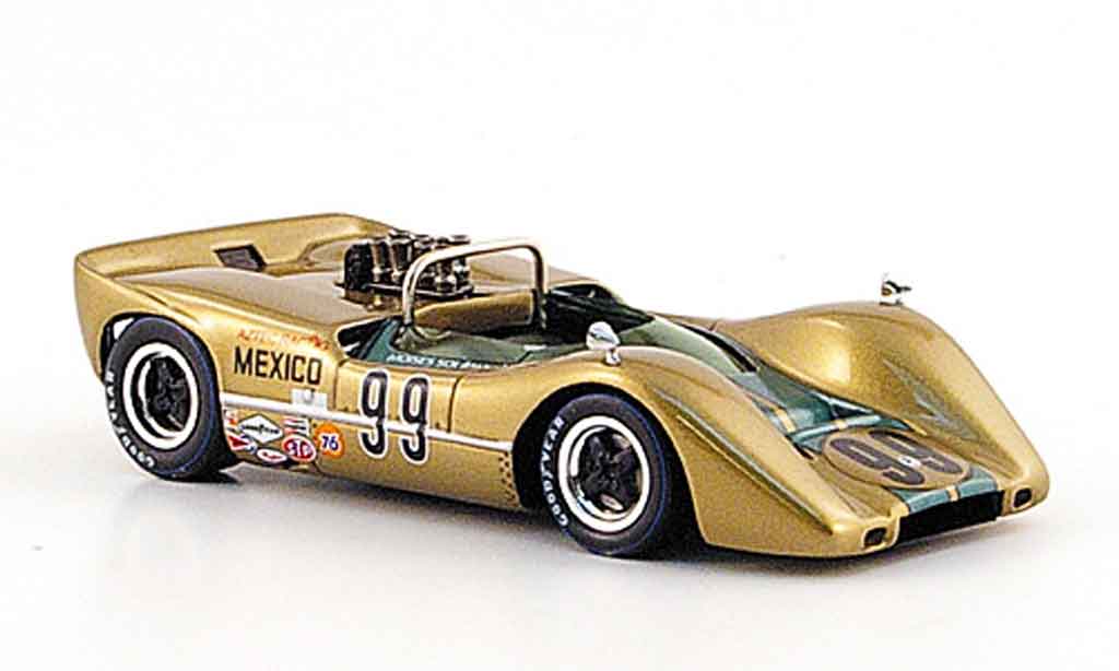 McLaren M6 1/43 Spark B No.99 M. Solana Sieger Mexico 1968 diecast model cars