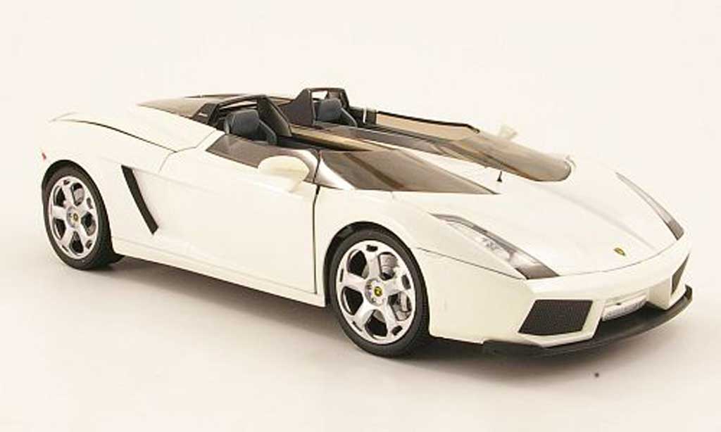 Lamborghini Concept 1/18 Mondo Motors s white diecast model cars