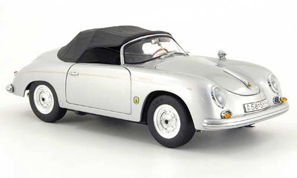 Porsche 356 1/18 Schuco speedster grey diecast model cars