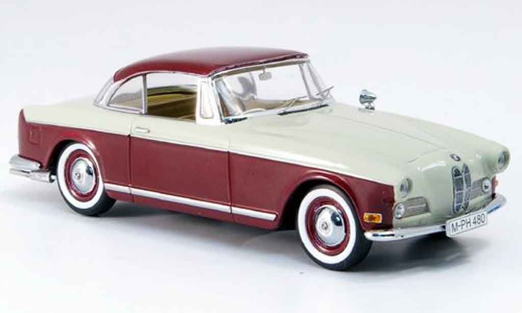 Bmw 503 1/43 Schuco Coupe red grey diecast model cars