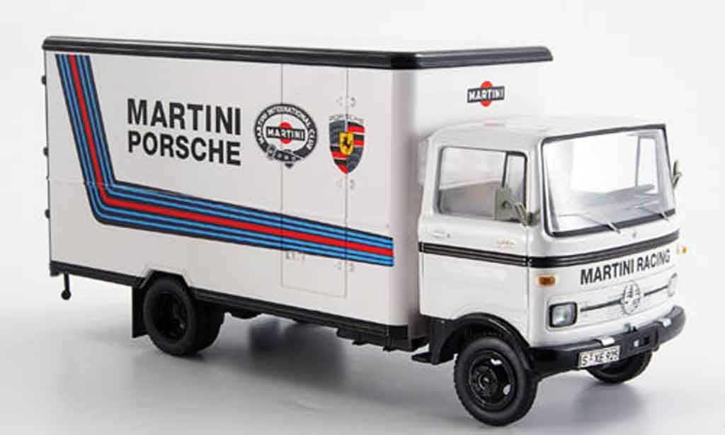 Mercedes LP 608 1/43 Schuco Martini Racing Van diecast model cars