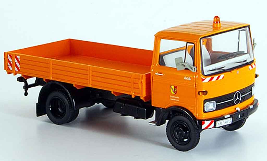 Mercedes LP 608 1/43 Schuco Heilsbronn orange diecast model cars