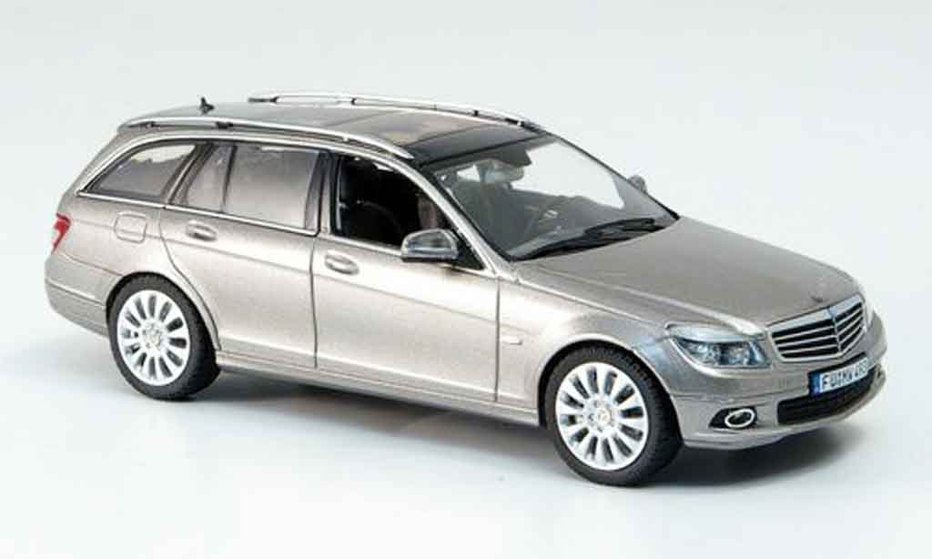 Mercedes Classe C 1/43 Schuco T Modell Elegance grey metallisee diecast model cars