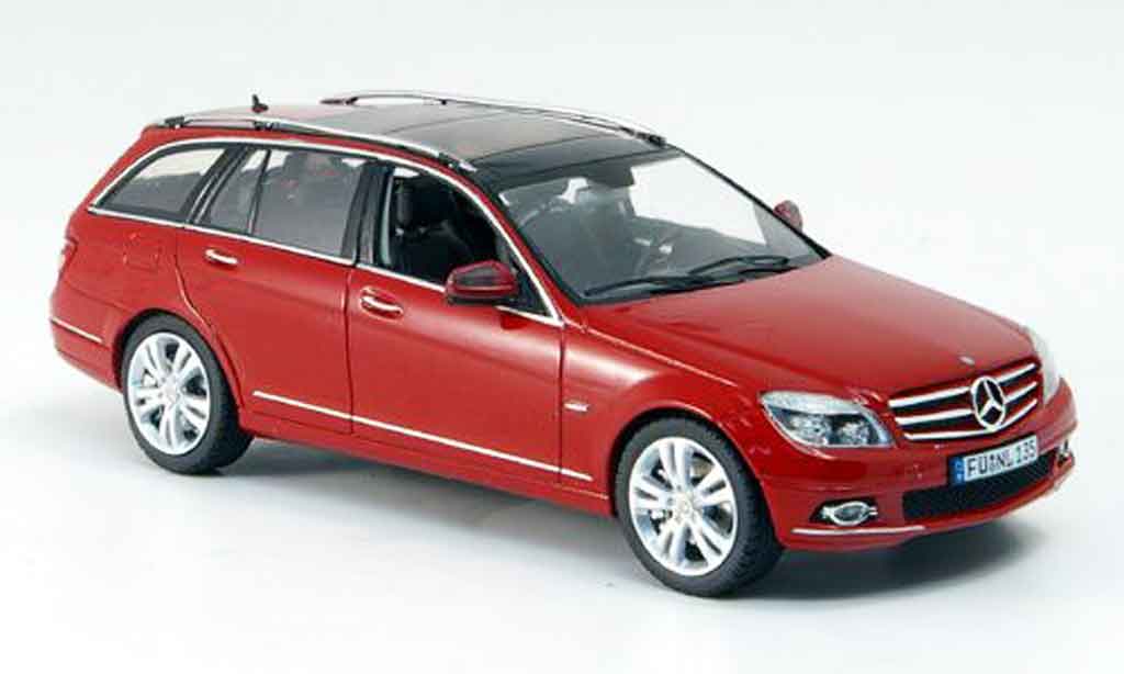 Mercedes Classe C 1/43 Schuco T Modell Avantgarde red diecast model cars