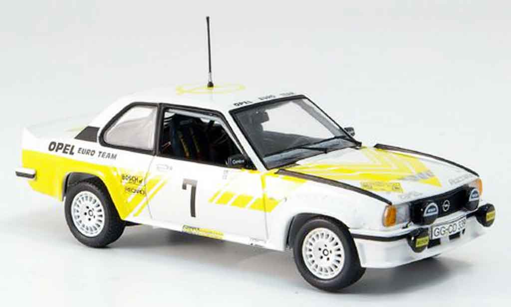 Opel Ascona B 1/43 Schuco B 400 no.7 schweden rallye diecast model cars